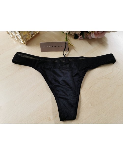 Sisley Underwear S(36) dydžio juodos spalvos stringai 18130