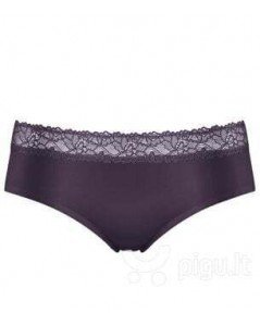 Sloggi  44(XXL) dydžio tamsiai violetinės spalvos kelnaitės Wow Lace Tai