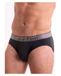 Calvin Klein juodos vyriškos kelnaitės su pilka guma