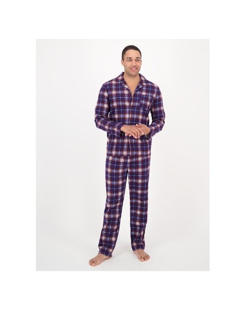 Calvin Klein violetiniai languoti pižaminiai marškinėliai vyrams