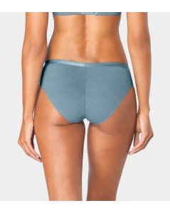 Sloggi 42(XL) dydžio melsvos spalvos kelnaitės S Serenity High Leg Brief