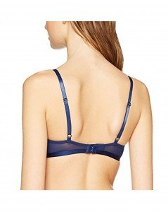 Triumph 70G tamsiai mėlynos spalvos push-up liemenėlė Sexy Angel Spothlight WHU