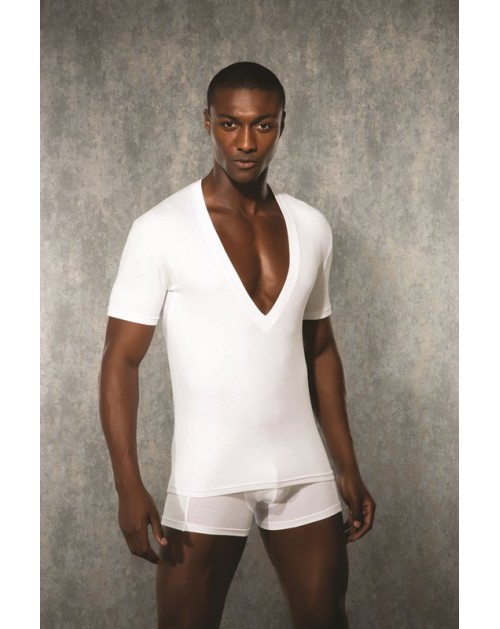  Doreanse Vyriški balti apatiniai marškinėliai 2850
