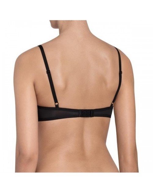 Sloggi 85B juoda  push-up liemenėlė Wow comfort PU