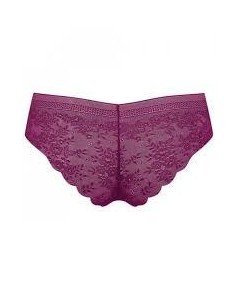 Sloggi S L dydžio violetinės spalvos minkštos  gifiūrinės kelnaitės  Zero Lace Hipstring