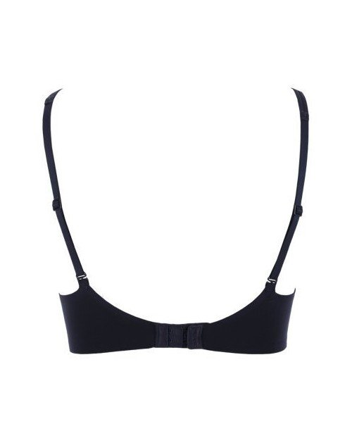 Calvin Klein 80D tamsiai mėlyna  push-up liemenėlė pigeon